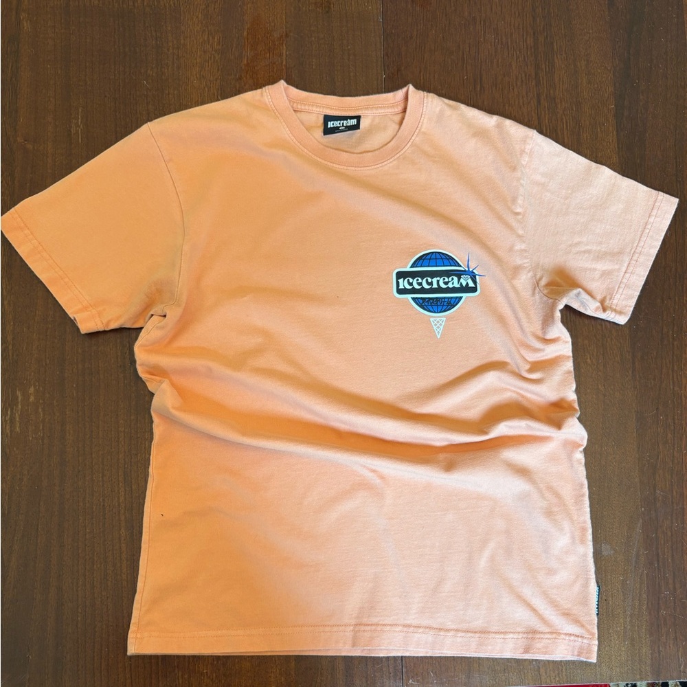 Billionaire Boys Club Icecream Peach Logo Short Sleeve Tee
